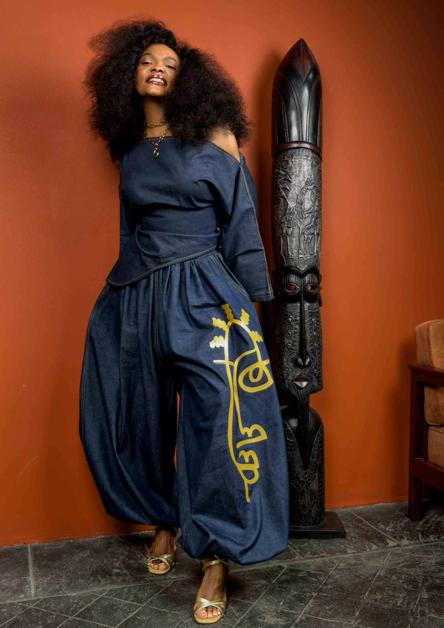 BANTU PANTS (DENIM)