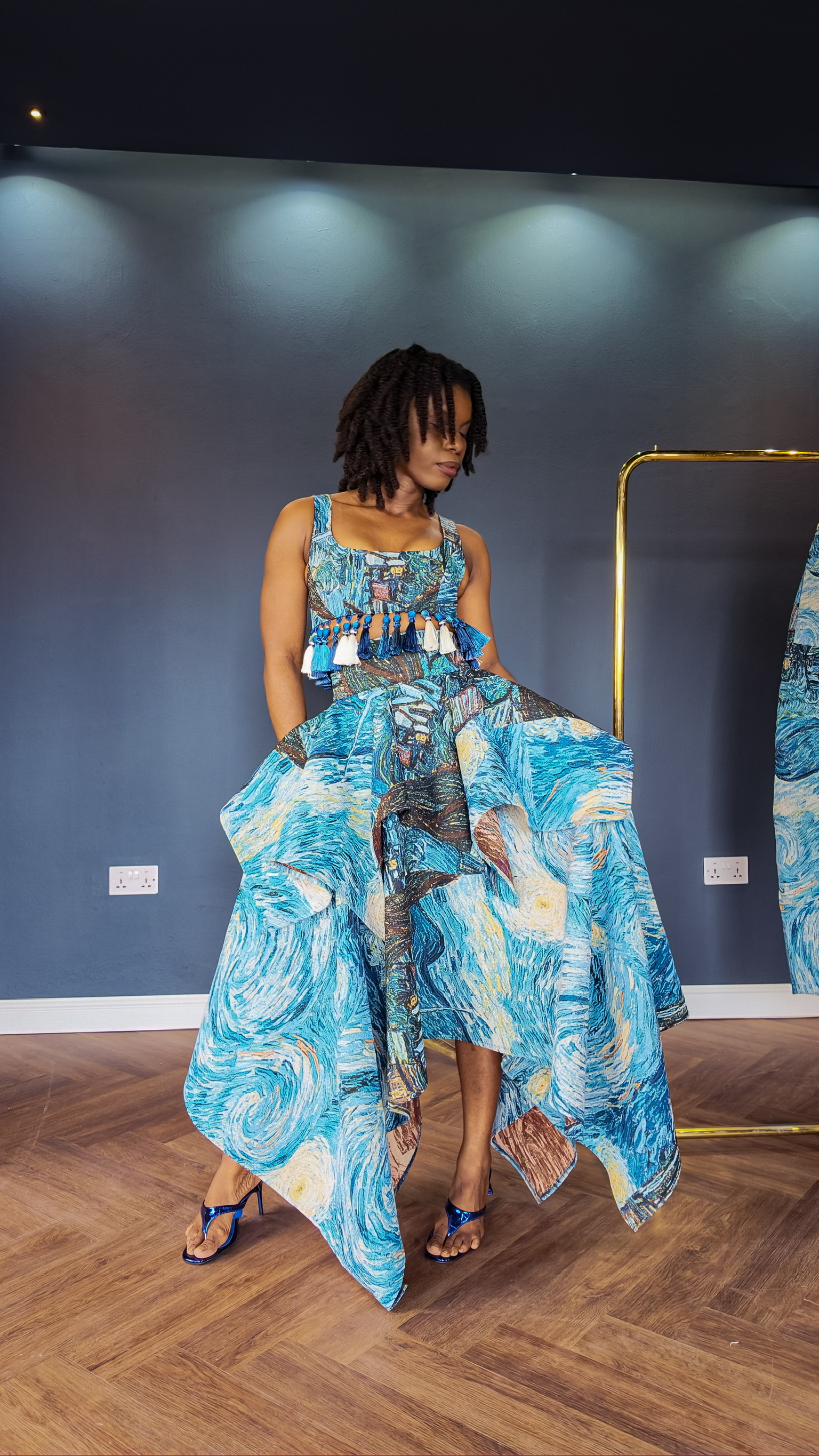 ONA TWO PIECE (TASSLE TOP)