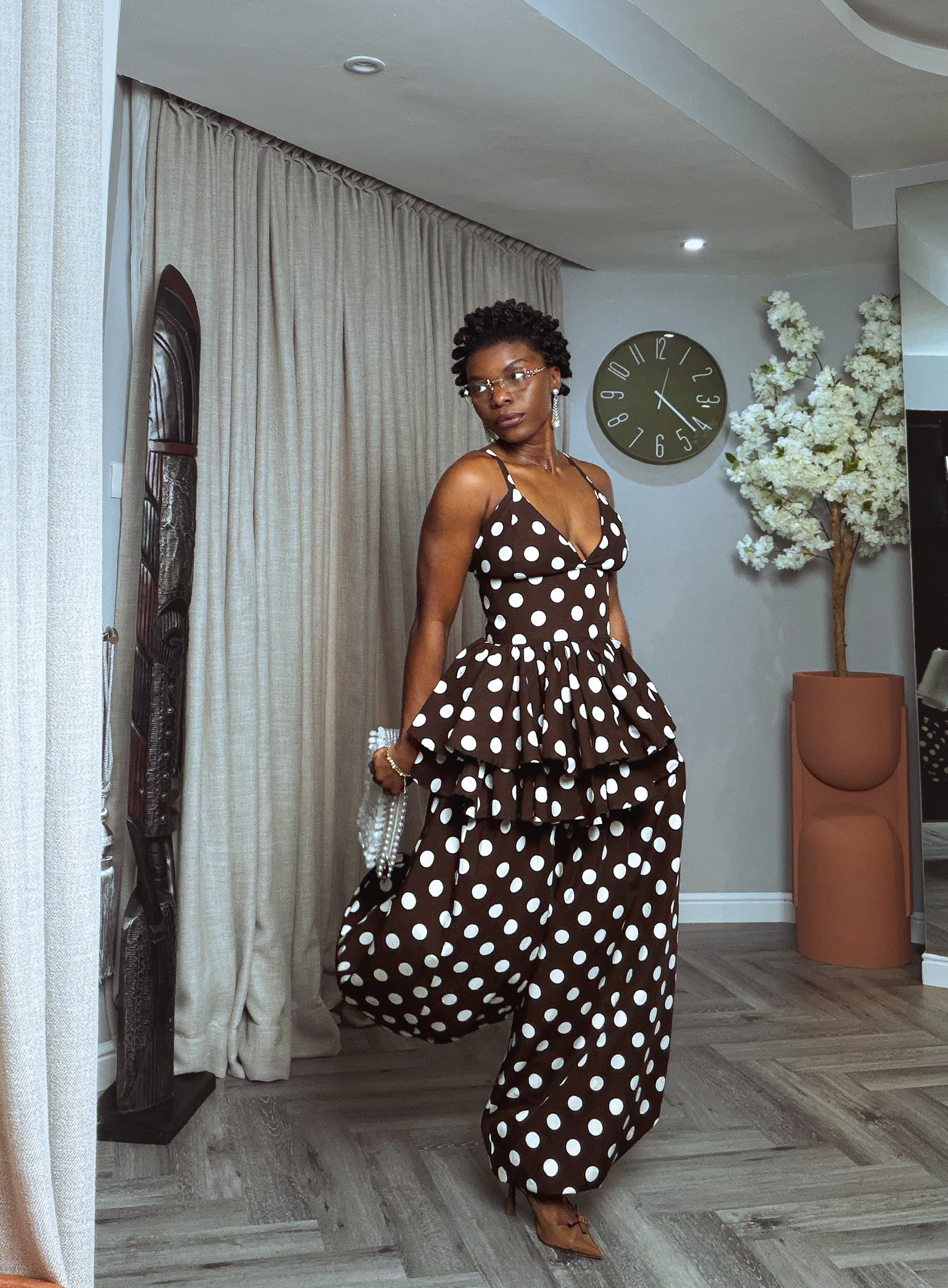 ONILA TWO PIECE SET (POLKA DOTS)