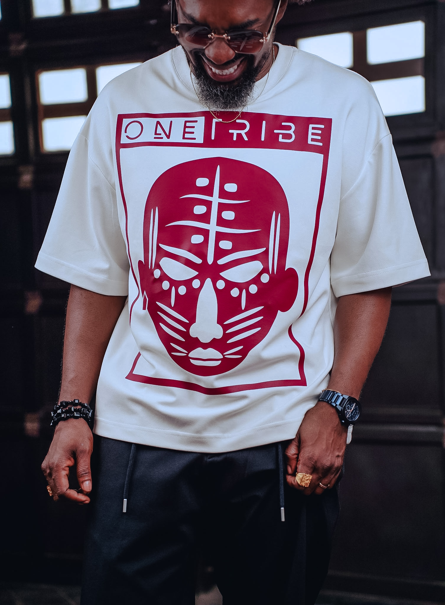 Artifact No. 001: ORIGIN/TF1 (OFFWHT/WINE PRNT)