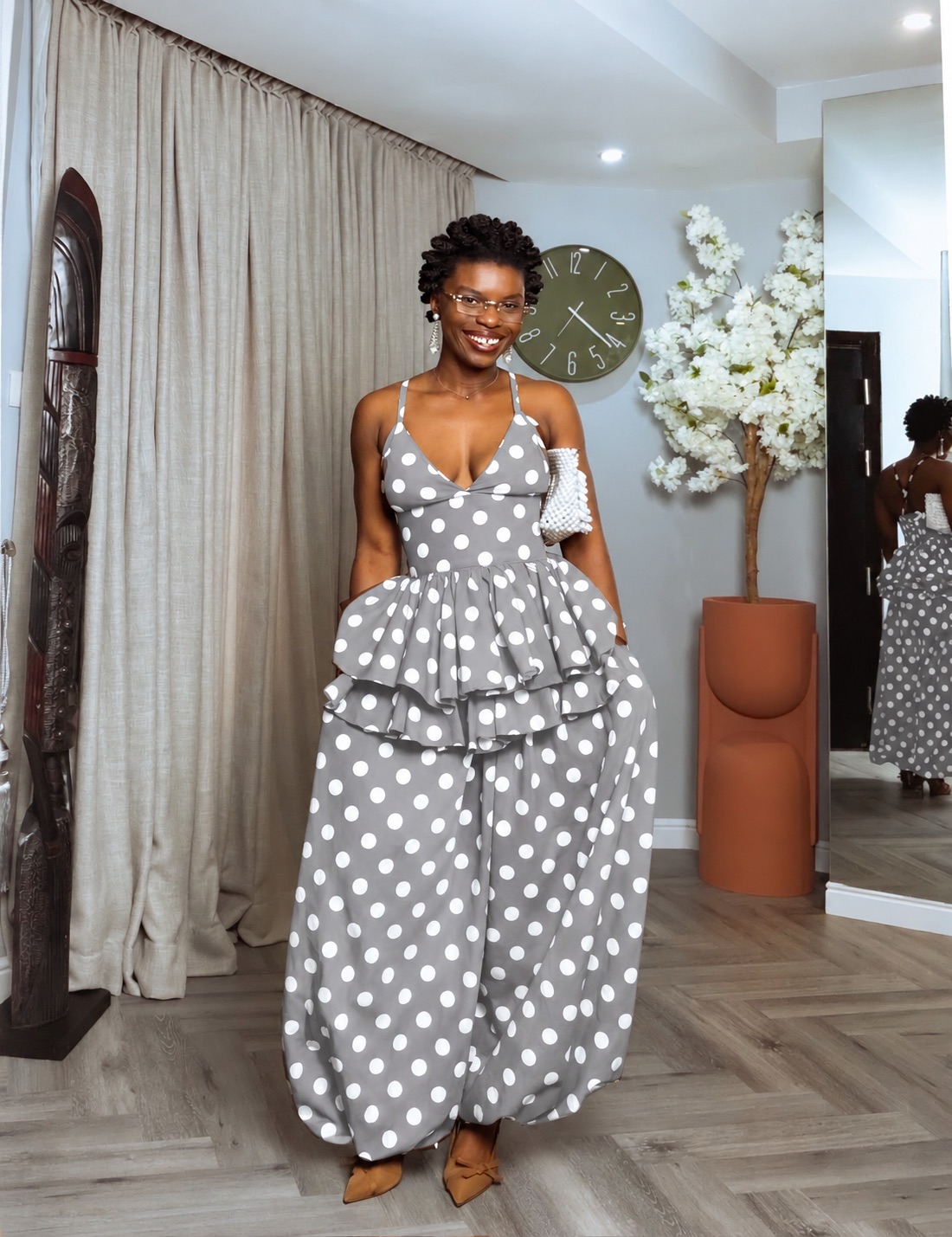 ONILA TWO PIECE SET (POLKA DOTS)