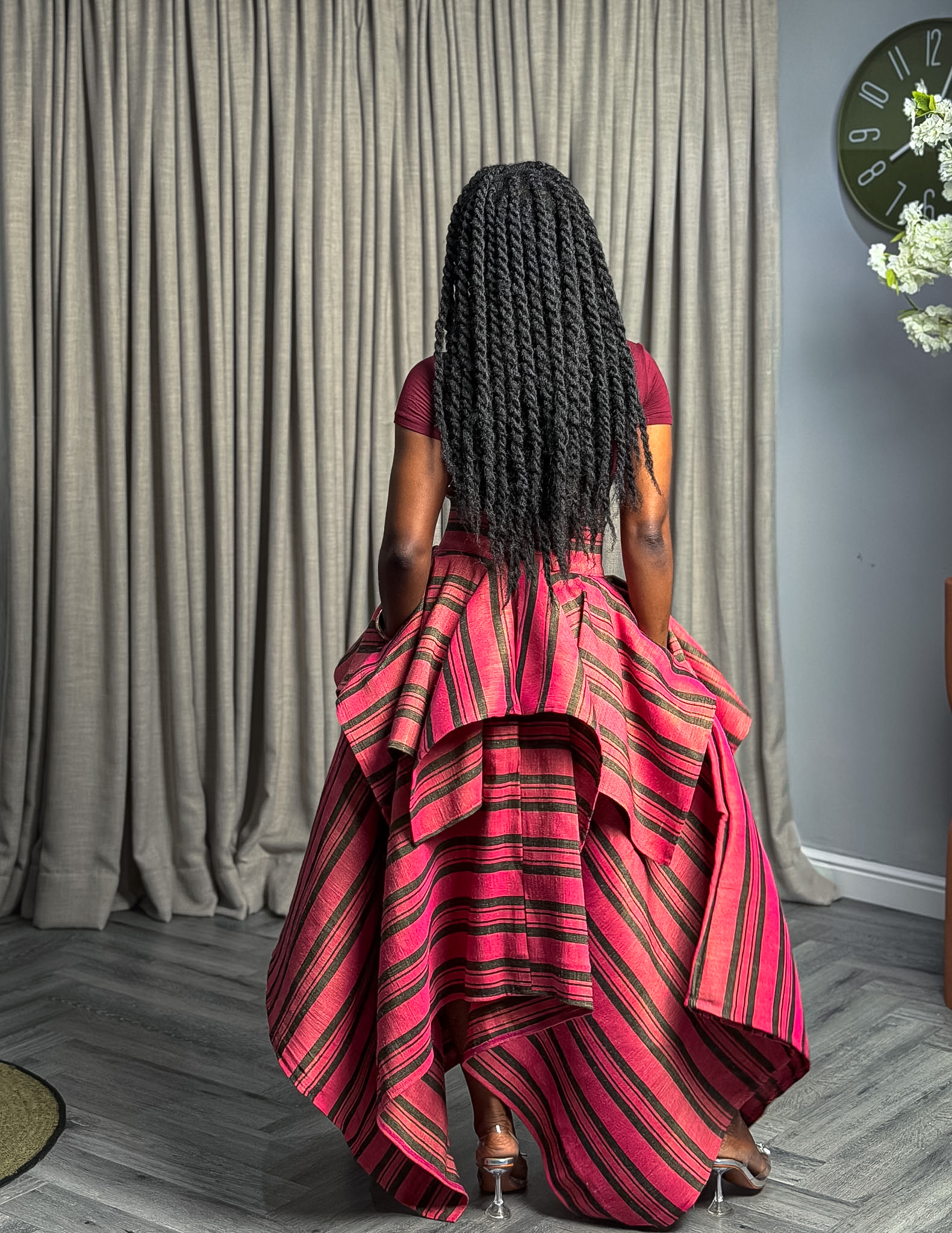 TWO-TIER SKIRT